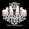 Wedding decoration lamp White porcelain chandelier holder